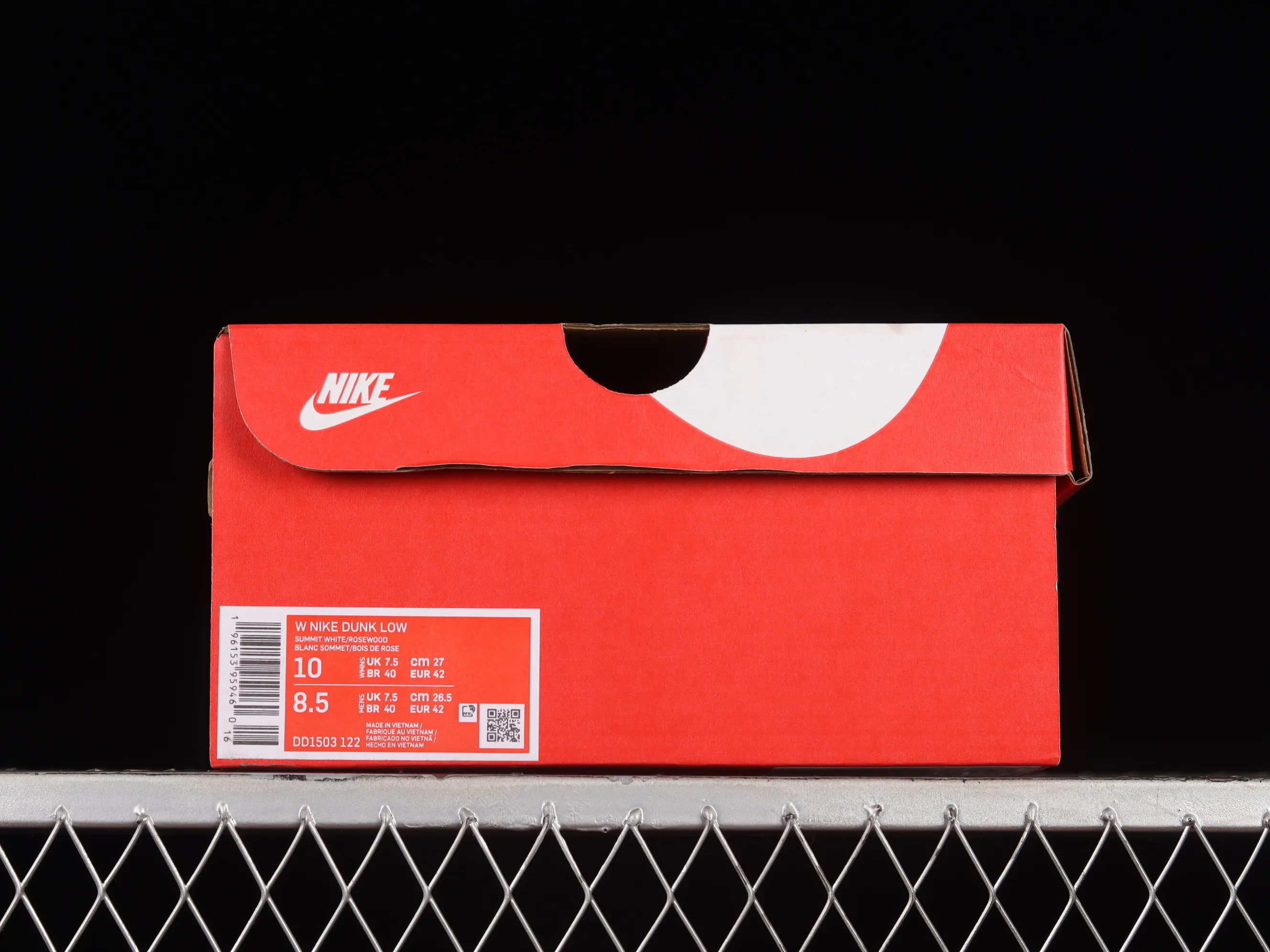 All categories Nk SB Dunk series Nk SB Dunk Low low-top sneakers Nk Dunk Low "Grey White" gray burgundy low-top retro sports and leisure sneakers DD1503-122